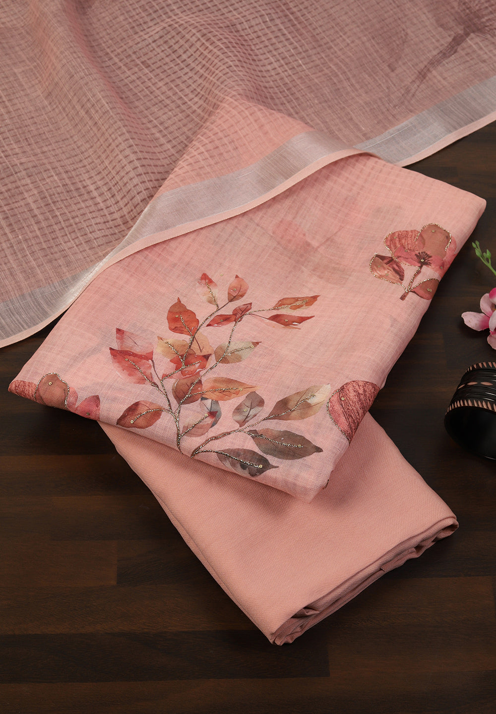 linen cotton suit set