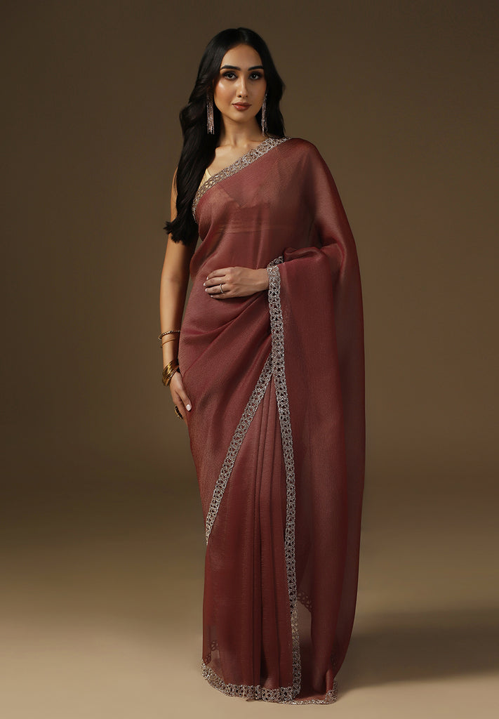 Festive Crush Fabric Saree