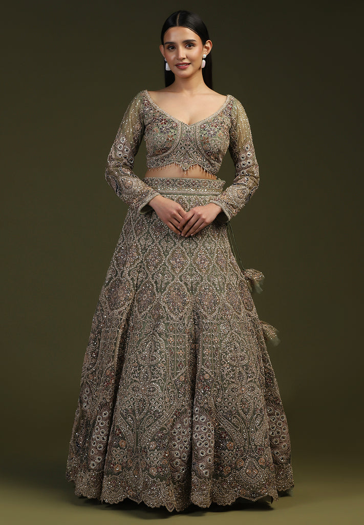 Buy Blossom Bridal Lehenga Set for Weddings Online