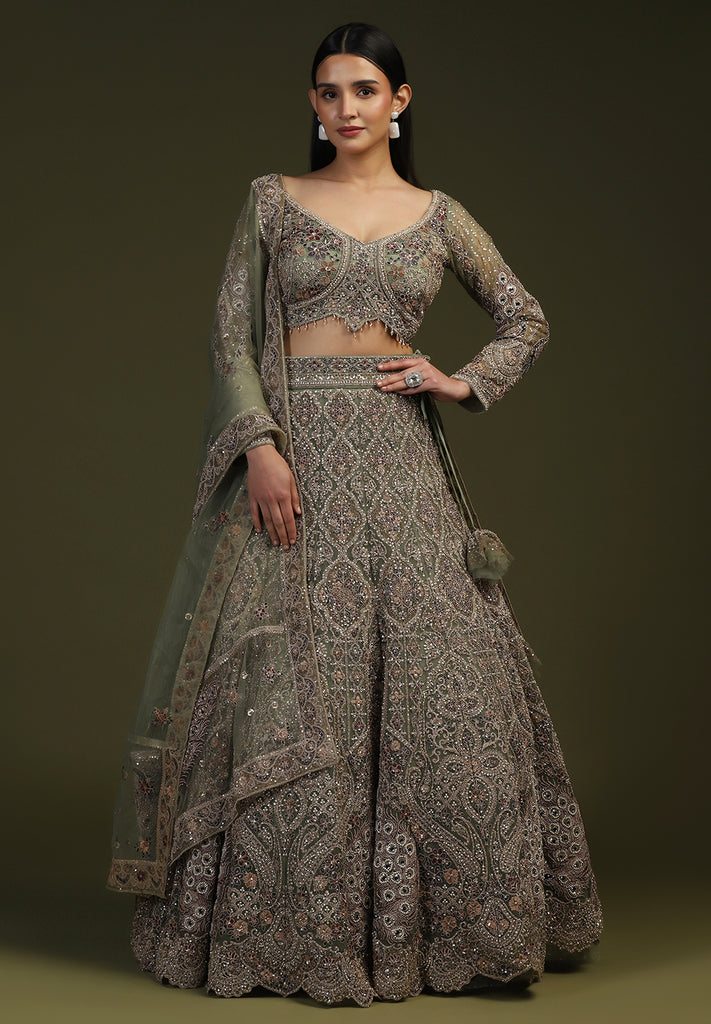 Blossom Bridal Lehenga Set for Weddings