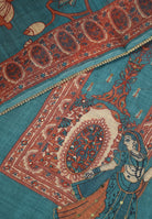 Sequins Yoke Unstitched Suit Material
