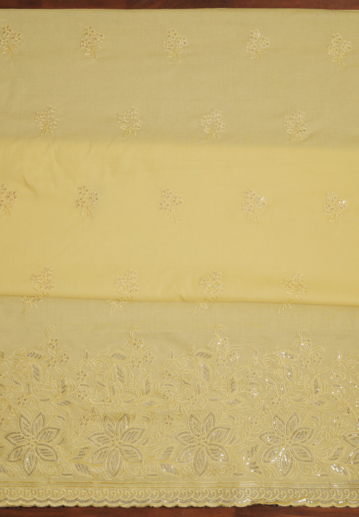 Order Yellow Cotton Suit for Women Online | Bombay Selections