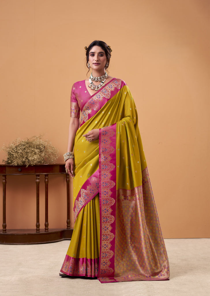 Banarasi Satin Silk Designer Saree
