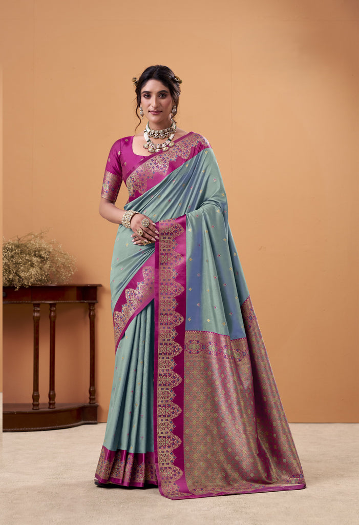 Banarasi Satin Silk Designer Saree