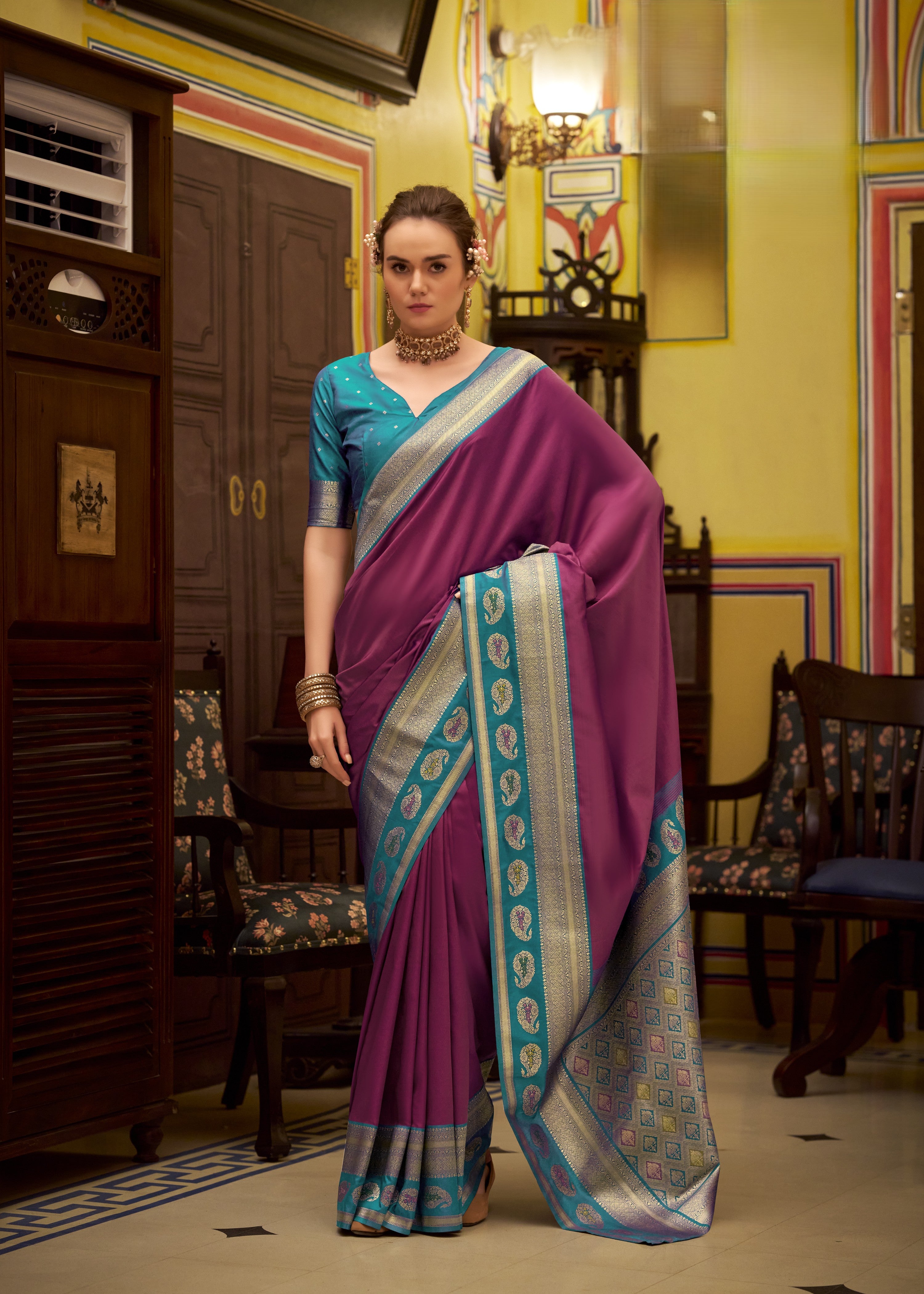 Festive Banarasi Silk Saree