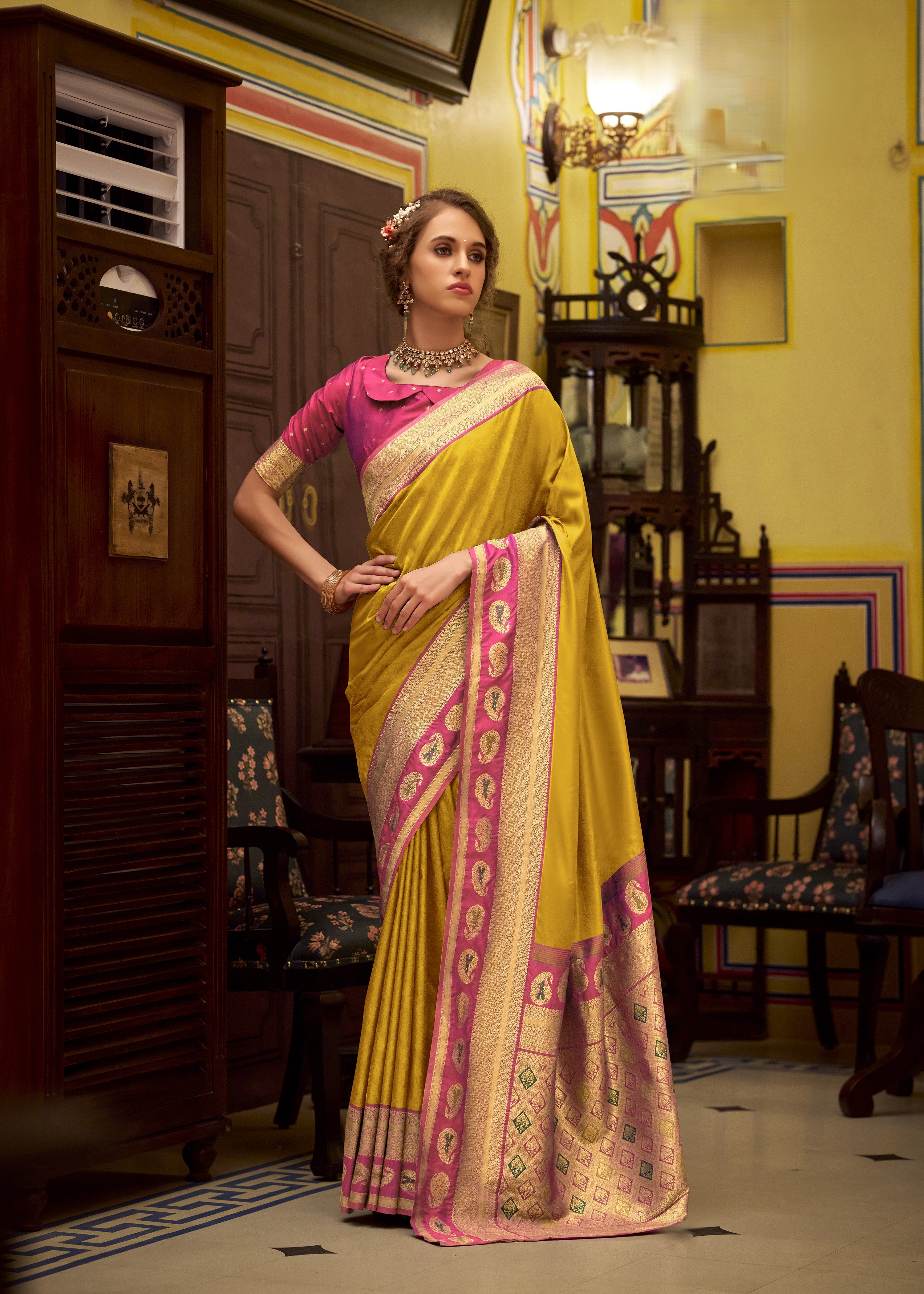 Festive Banarasi Silk Saree