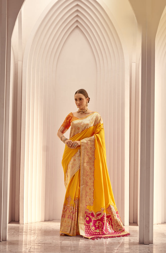Banarasi  Silk Saree with Zari Perfection