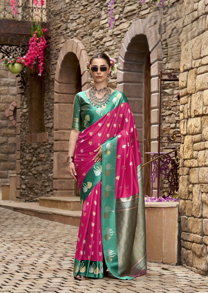 Banarasi Satin Silk Designer Saree