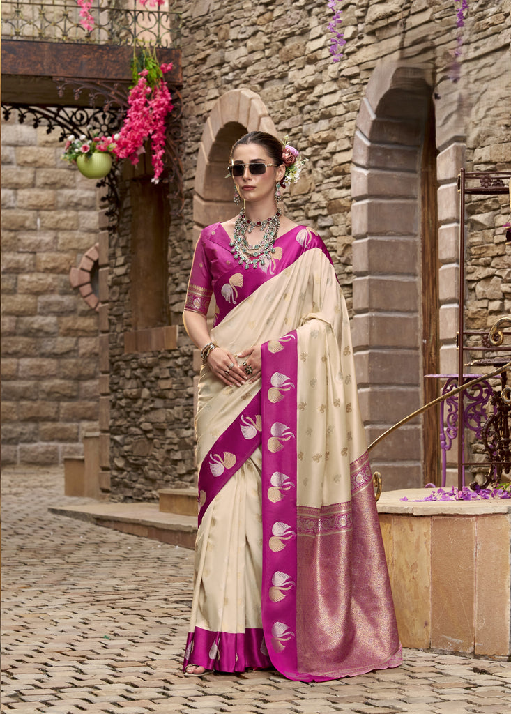 Banarasi Satin Silk Designer Saree