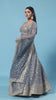 Buy Blue Lehenga Set for Brides Online