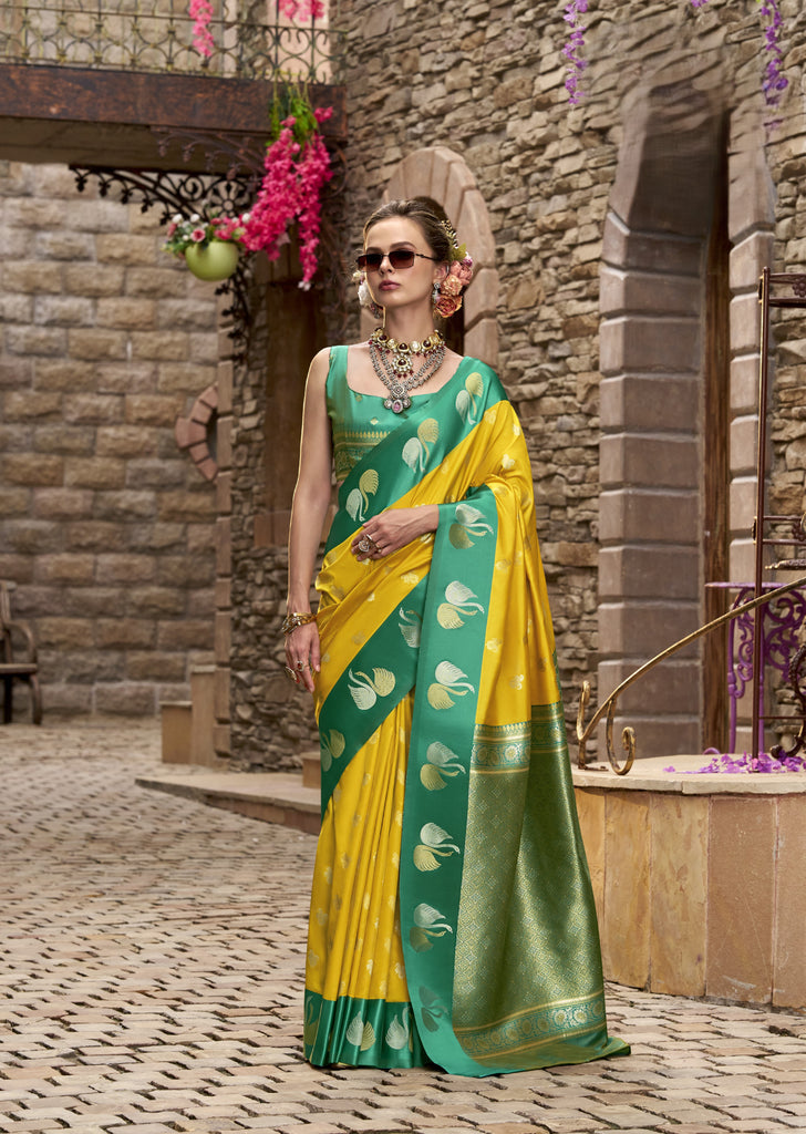 Banarasi Satin Silk Designer Saree
