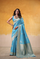 royal saree with zari work